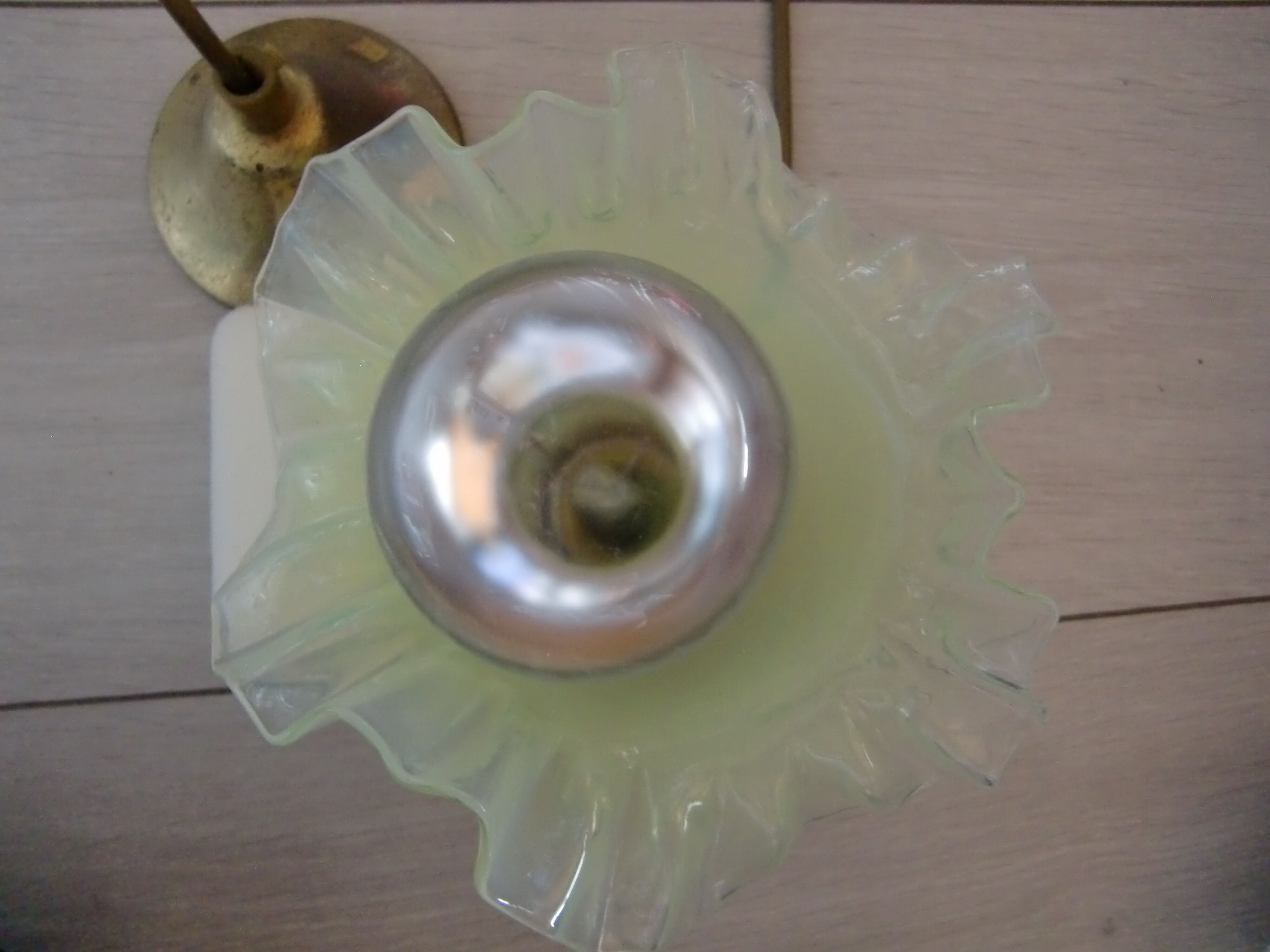 Frou-frou ceiling lamp