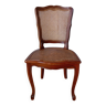 Chaise cannelée
