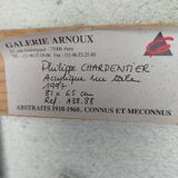 Philippe Charpentier (20th century) Mixed media on canvas, 1997