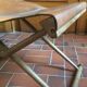 Old fishing stool