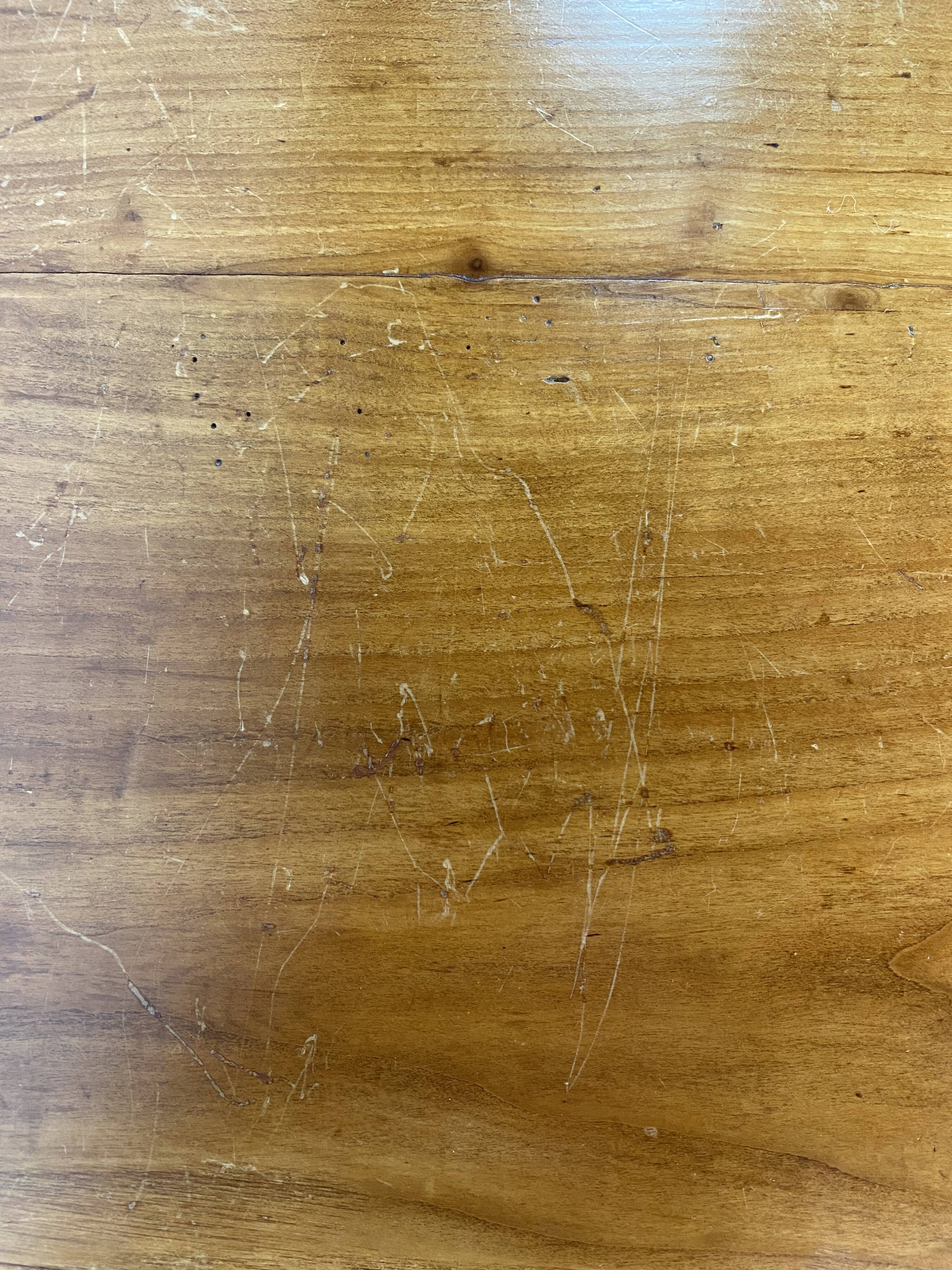 Table de Ferme Vintage en Bois Massif
