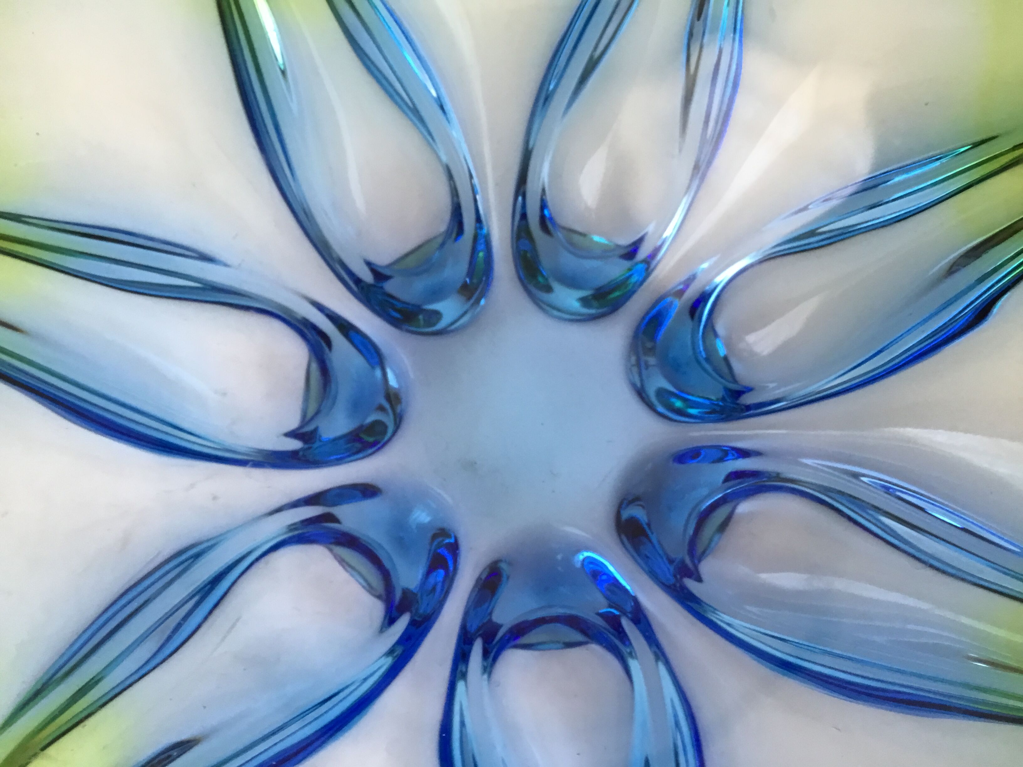 Large Murano glass cup