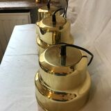 Scandinavian gold pendant lamp