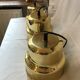 Scandinavian gold pendant lamp
