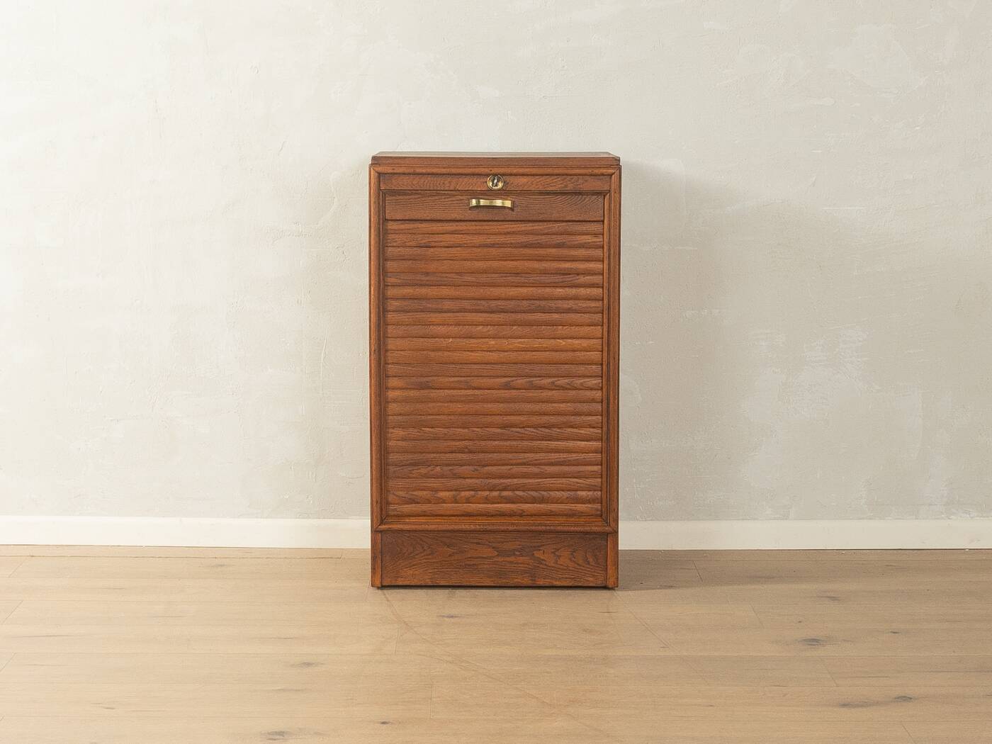 Unique Art Deco tambour cabinet from the 1930s