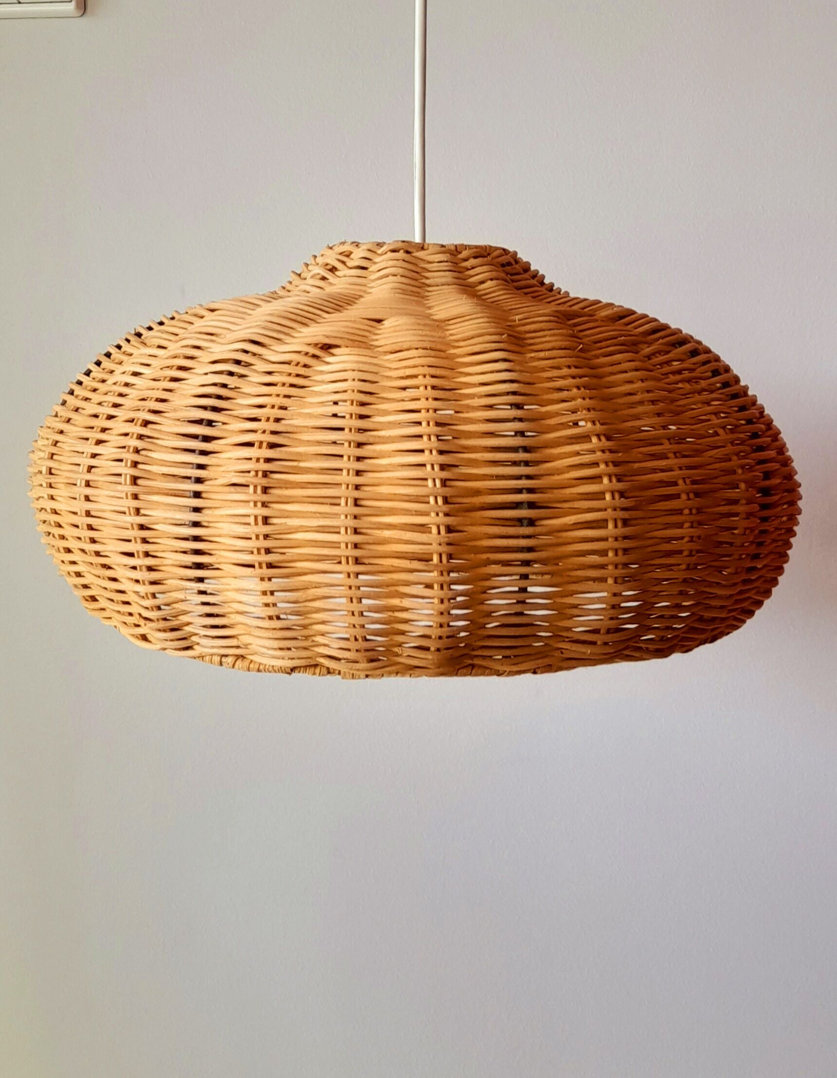 Braided wicker suspension