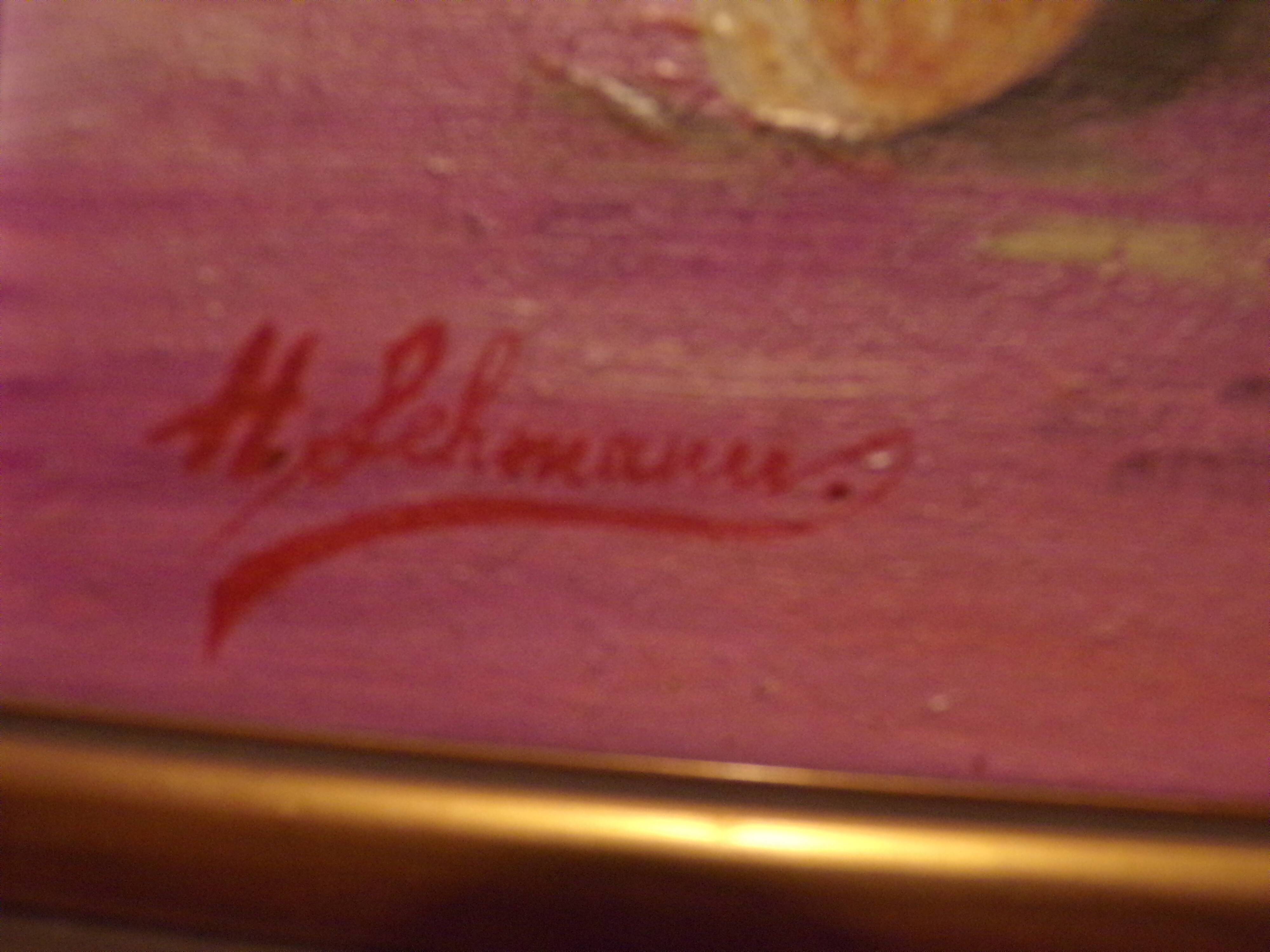 Still life on canvas