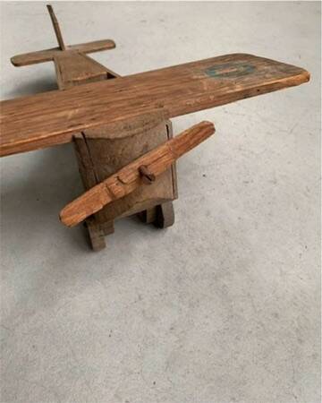 Vintage wooden aircraft