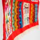 Vintage Berber Kilim, traditional wall tapestry from the popular art of Gafsa