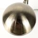 Vintage Lampe de table laiton Col de cygne Lampe de chevet Or Brossé réglable Rétro Mid Century Lamp
