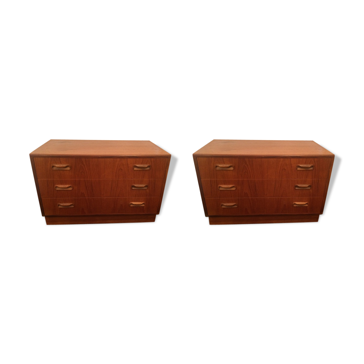 Pair of dressers low g-plan teak