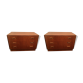 Pair of dressers low g-plan teak