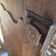 Pair of 19th-century oak cupboard doors