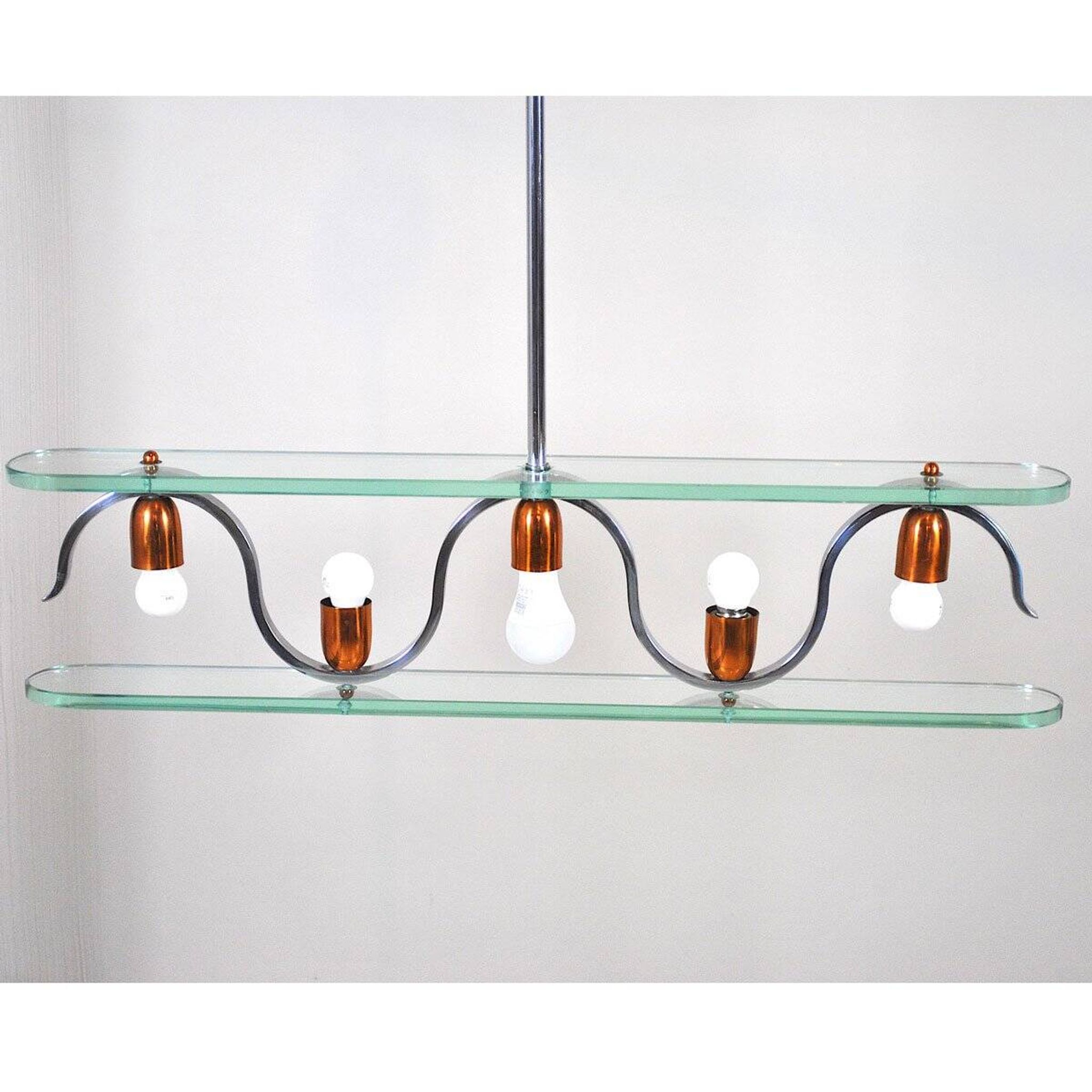Suspension lamp, Italy, 1950s