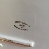 Plat ancien en porcelaine de Limoges