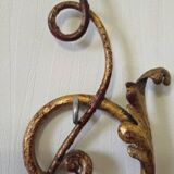 Wall sconce with pendants in Louis XV style