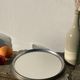 1930 vintage metal art deco mirror / or serving tray