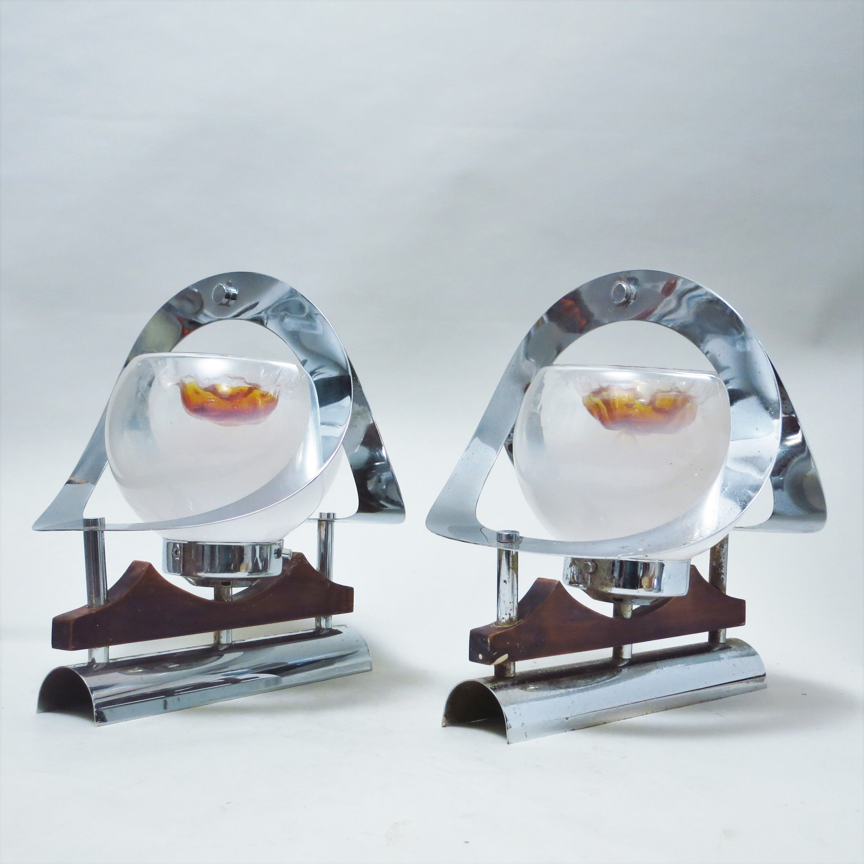 Pair of Mazzega 70s sconces