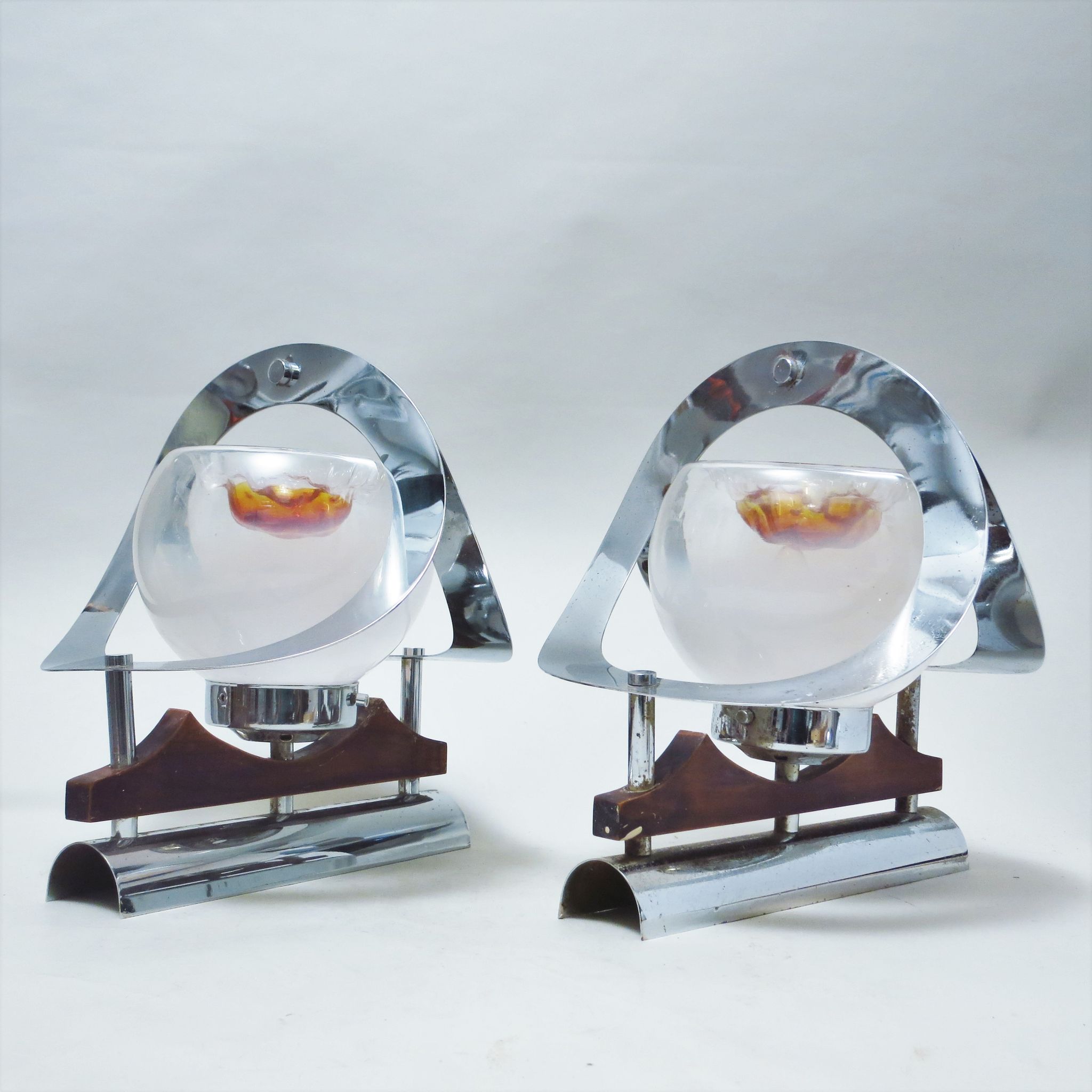 Pair of Mazzega 70s sconces