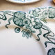 Lot de 6 assiettes plates Terre de Fer "Nénuphar" R&A Salins