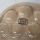 5 snail plates in Gien porcelain