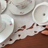 Fine porcelain coffee set EPIAGE D.F. Czechoslovakia of the 30s
