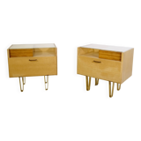 Tables de chevet, années 50-60