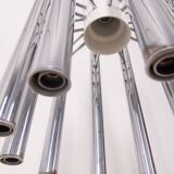 VINTAGE CHANDELIER 80'S MOD. TEODORA DESIGN ANGELO BROTTO FOR ESPERIA