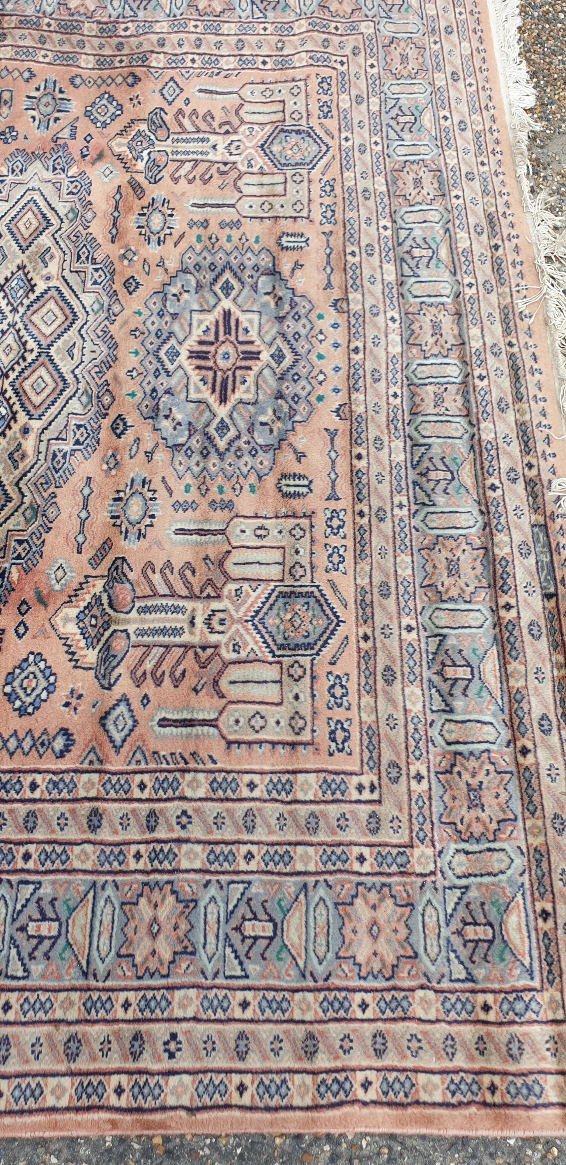 Iranian silk wool carpet