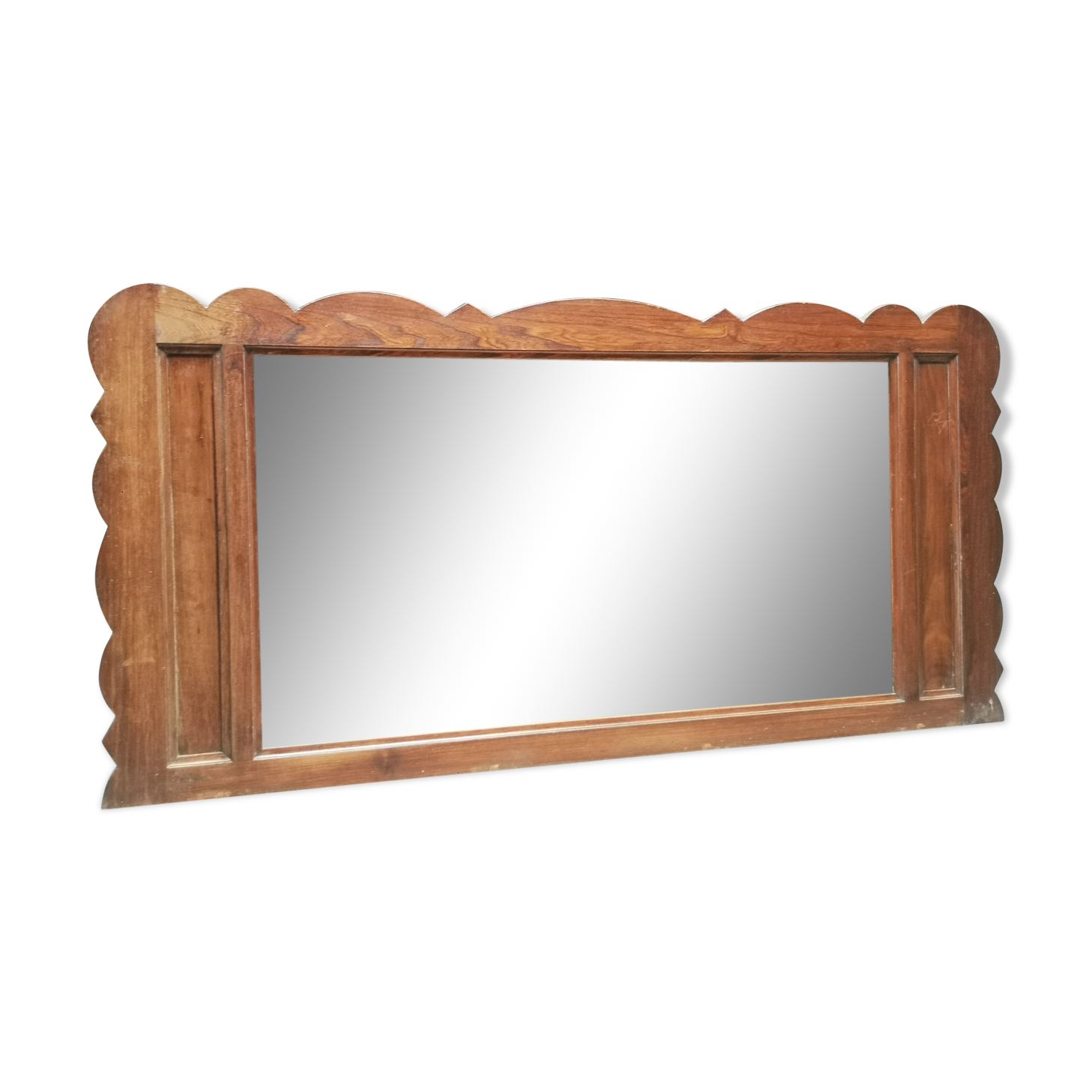 Vintage wooden mirror 170cm x 82.5cm