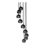 Mid Century Chrome Cascade Chandelier, 1960s