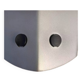 Vintage wood and metal wall lights, France 1980s