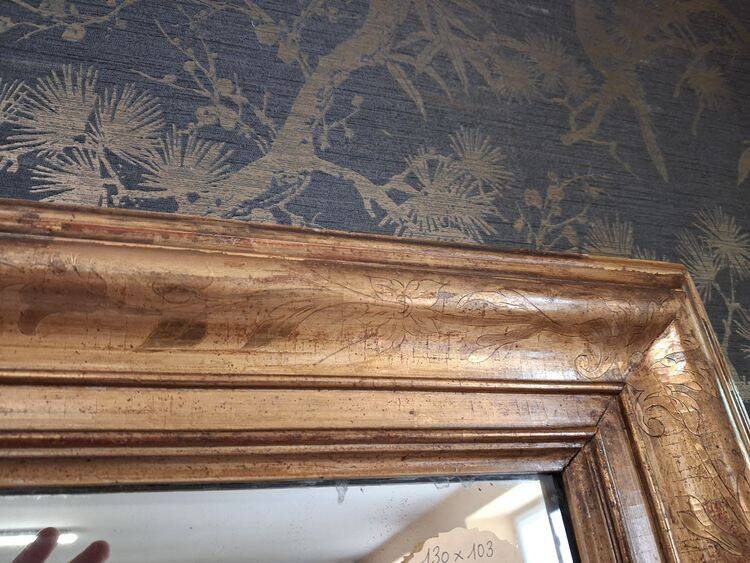 Louis Philippe period mirror 130 x 103