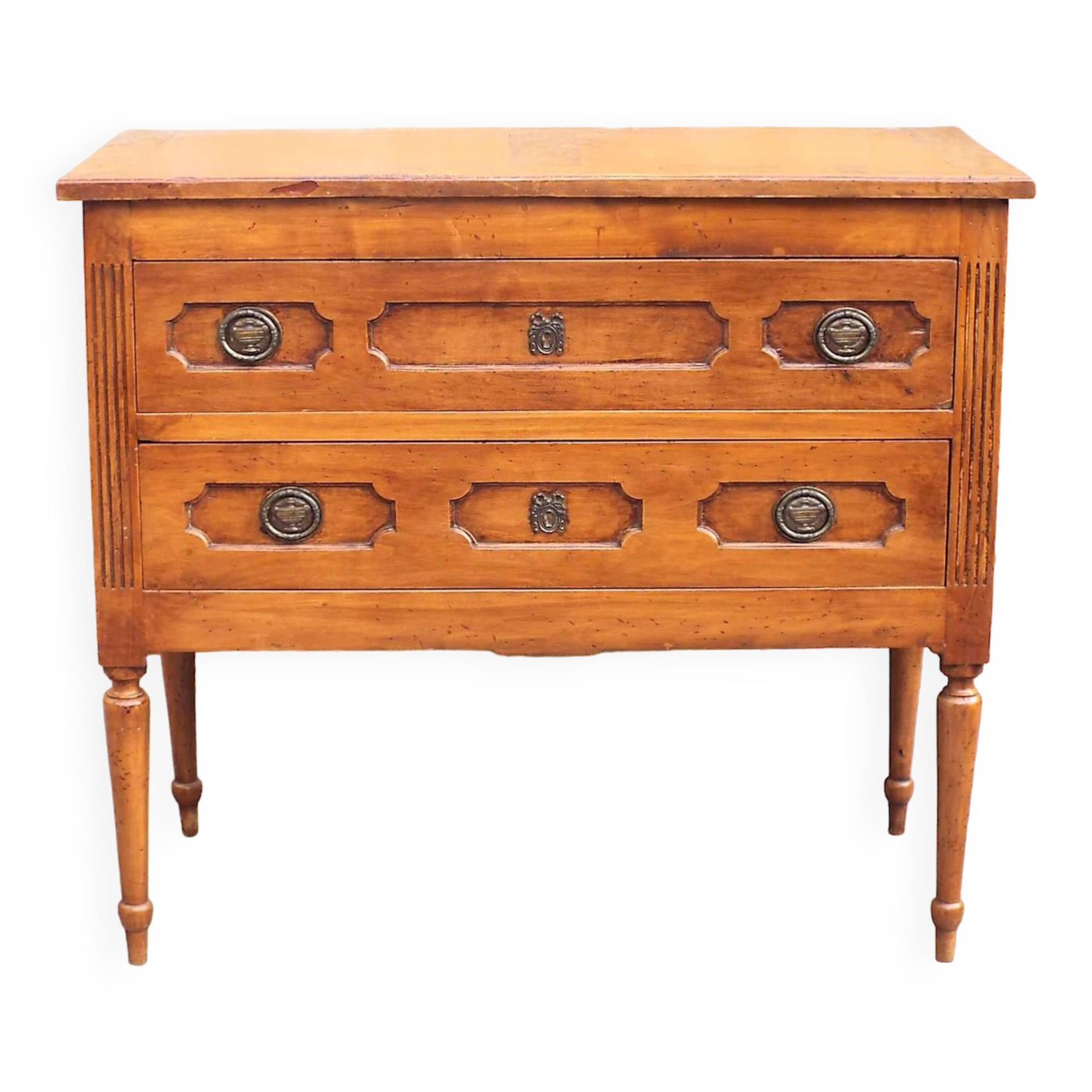 Louis XVI style 2-drawer saute chest of drawers