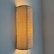 Vintage Swedish textile wall lamps, set of 2