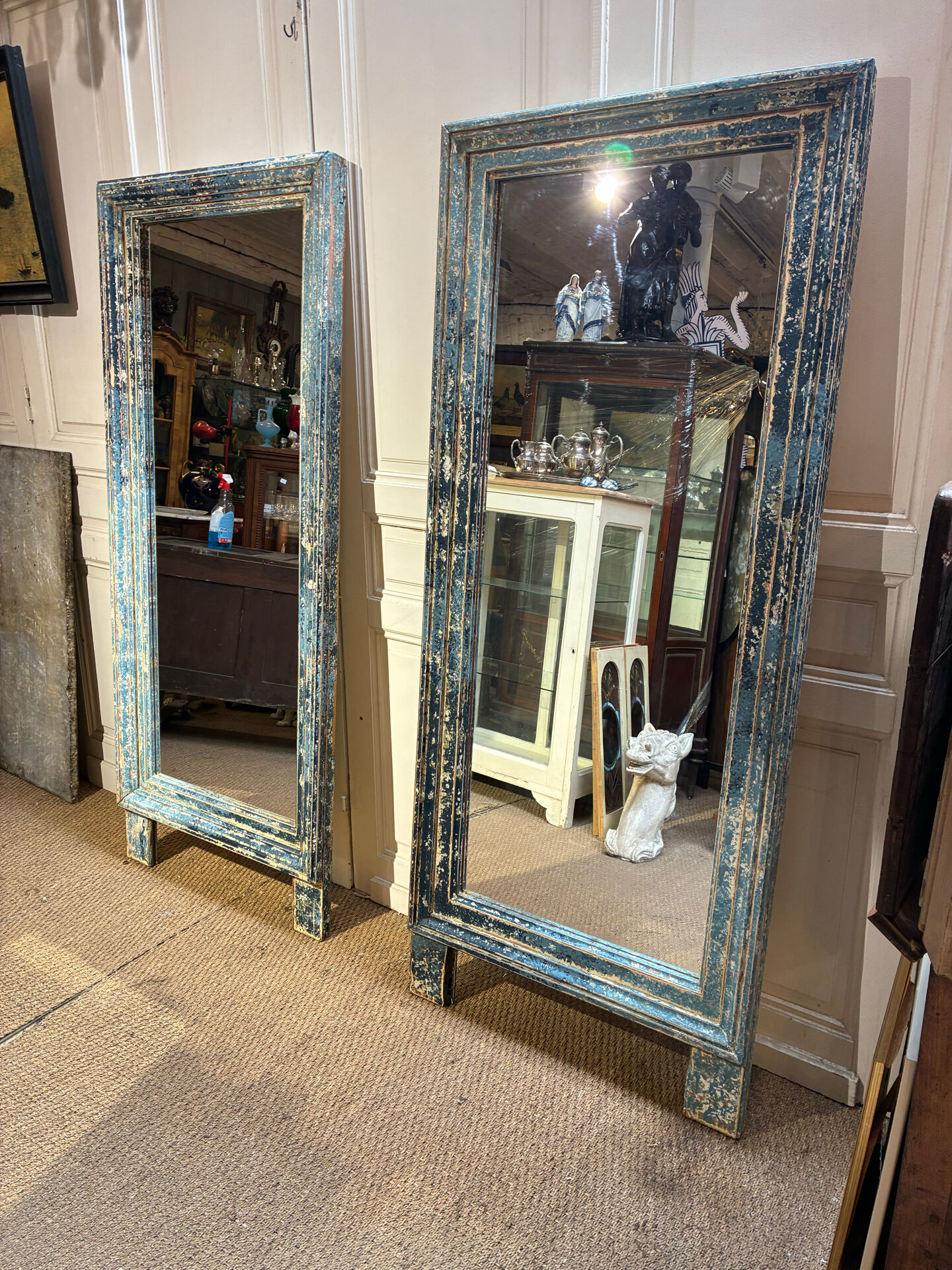 Old entrance mirror