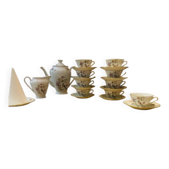 Larcheveque porcelain tea and coffee service