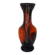 vase 1970 two orange handles.