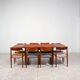 Table à manger extensible en teck par Wiesner & Hager, Autriche