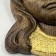 High-Relief Gilded Plaster The Inspired – After Raoul Larche