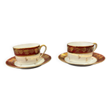 Cups and saucers