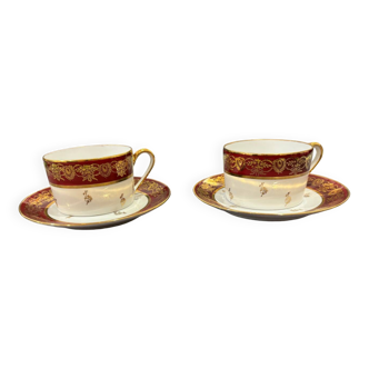 Cups and saucers