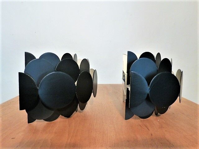 Pair of sconces, Doria Leuchten, 1960s