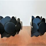 Pair of sconces, Doria Leuchten, 1960s