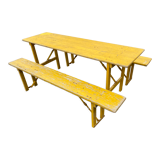 Terrace table & benches