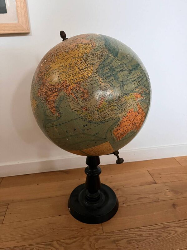 Grand globe terrestre Napeleon III