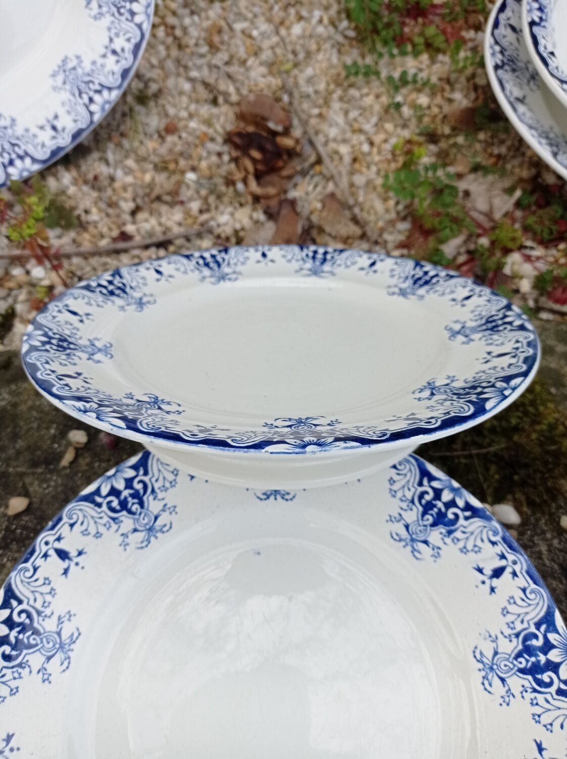 Service Terre de Fer de Longwy modèle Rouen