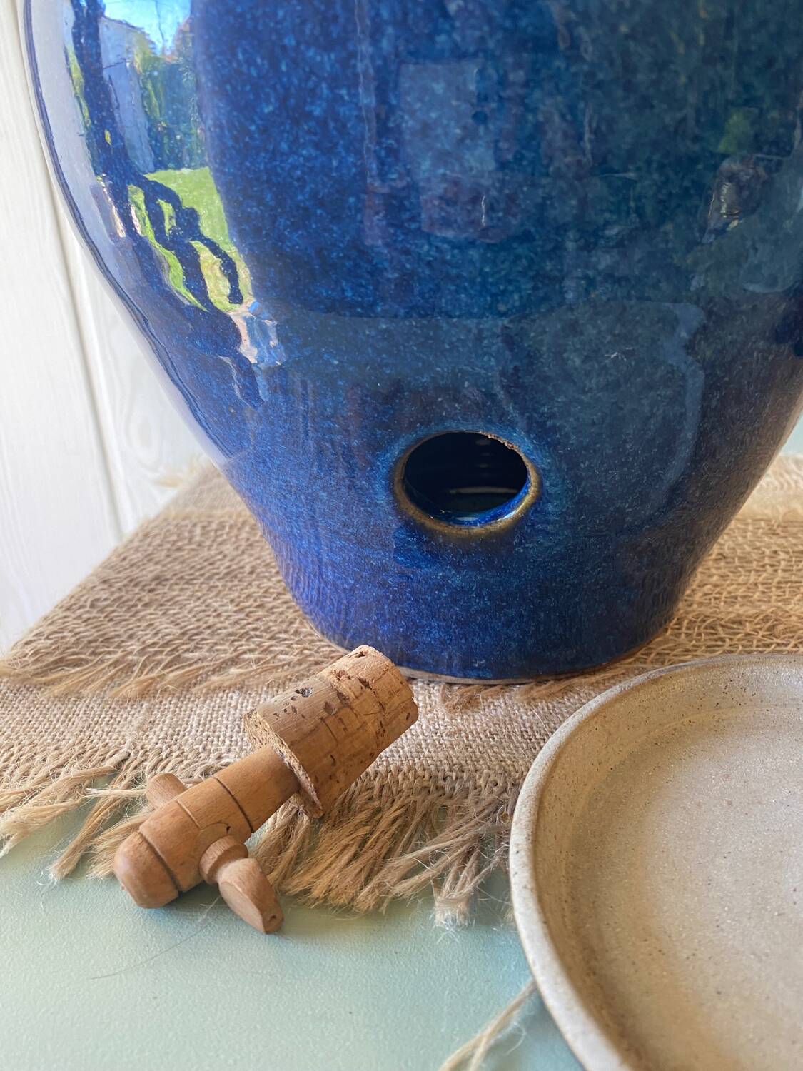 XXL stoneware vinegar bowl