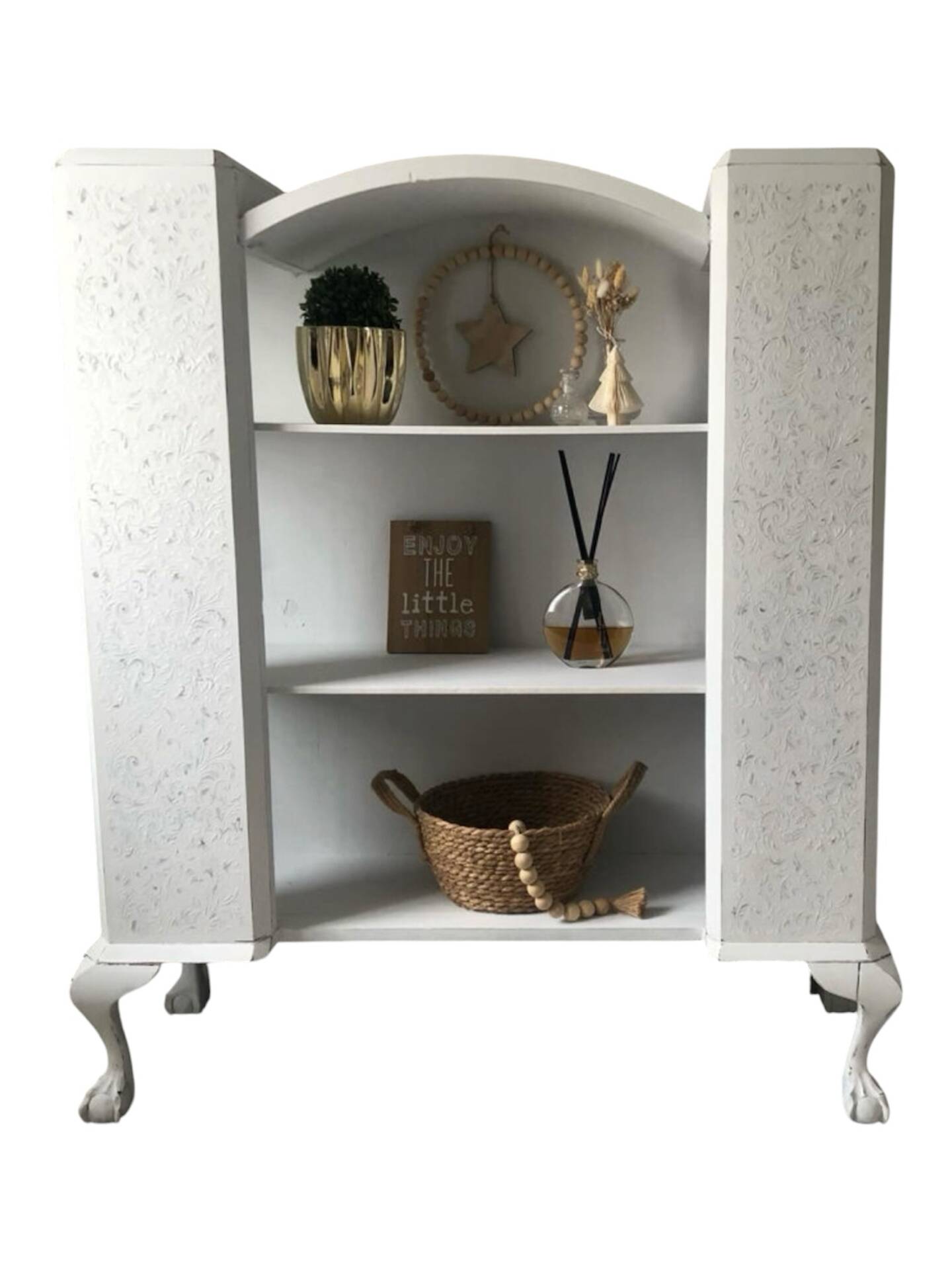 Library / patinated display cabinet