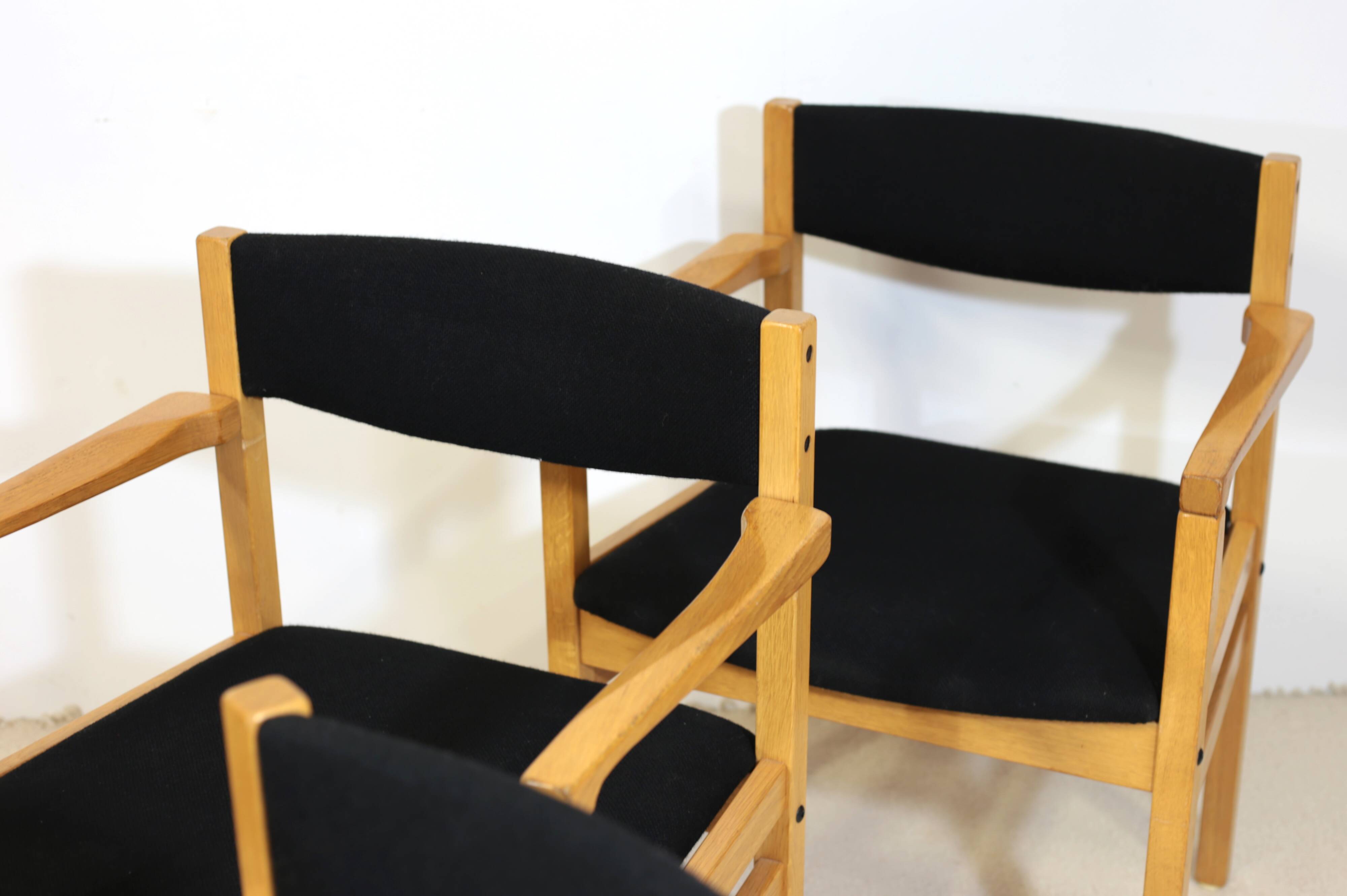 Danish Armchairs in Oak